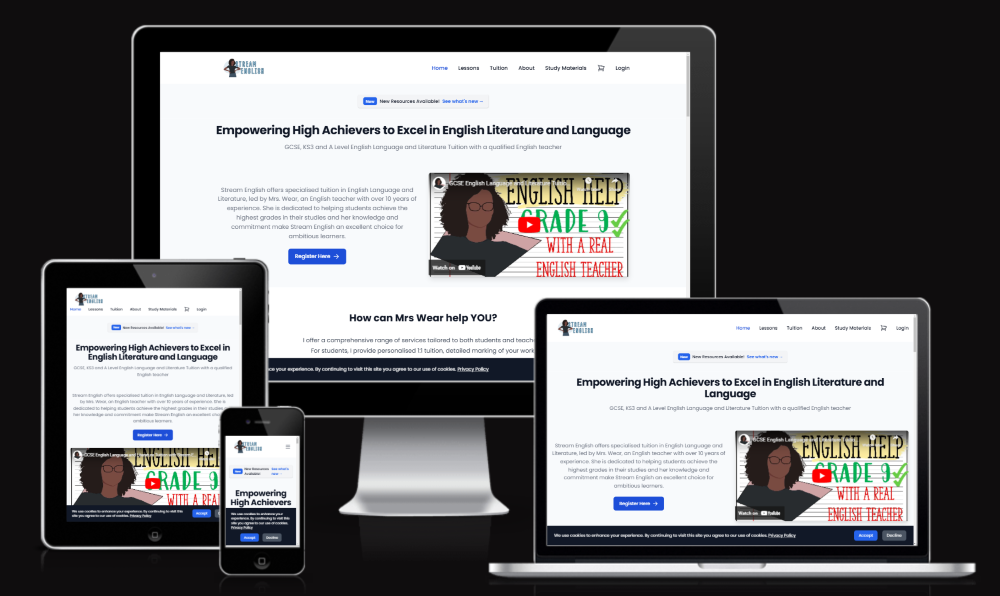 Stream English EduCommerce